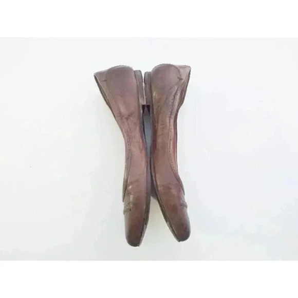 Frye Womens Alicia Ballet Flats Shoes Brown Slip On Pointed Toe 8 M - Picture 5 of 7